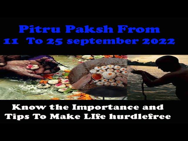 Shraadh paksh date and astrology tips to attract success in life