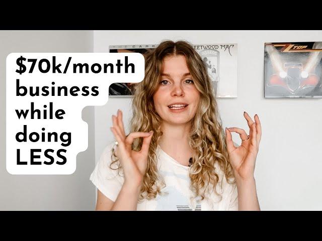 A Minimalist Approach to Online Business – How I Hit 70K/Month ORGANICALLY By Doing LESS