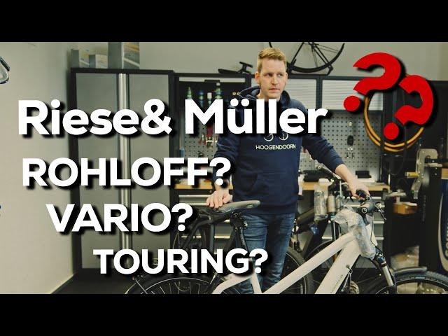 Touring Vario oder Rohloff? Alle Schaltungen am Riese und Müller eBike erklärt!