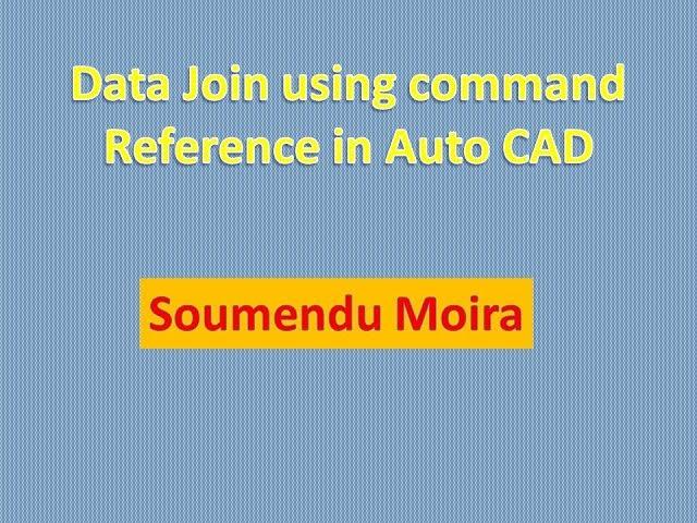 Data Merge Between 2 Drawing In Auto CAD