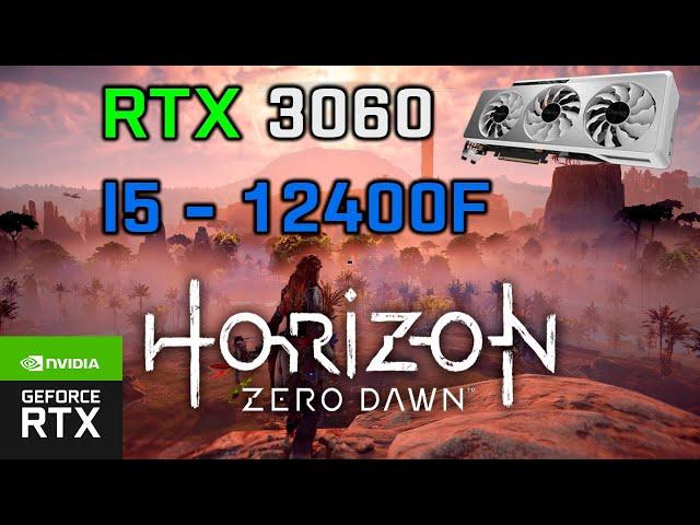 Horizon Zero Dawn - RTX 3060 Vision OC 12GB + I5 12400F DLLS ON/OFF (Ultra Settings)