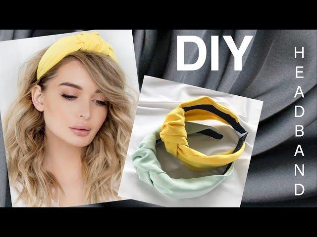 #МК - Ободок с узлом | #Tutorial - knot headband