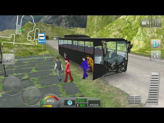 Bus Driver 3D: Hill Station Android Gameplay #2