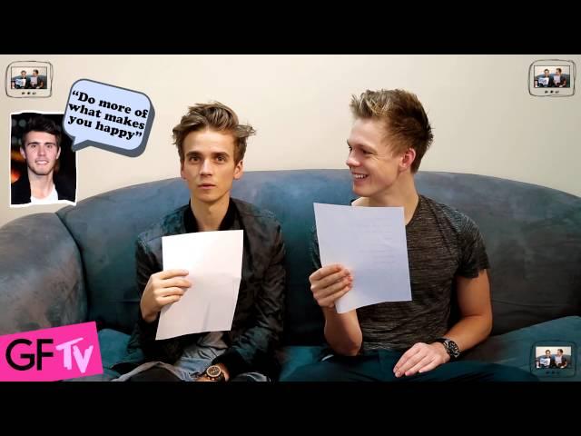 EXCLUSIVE! Joe Sugg & Caspar Lee Play 'Best & Worst' | Girlfriend Magazine