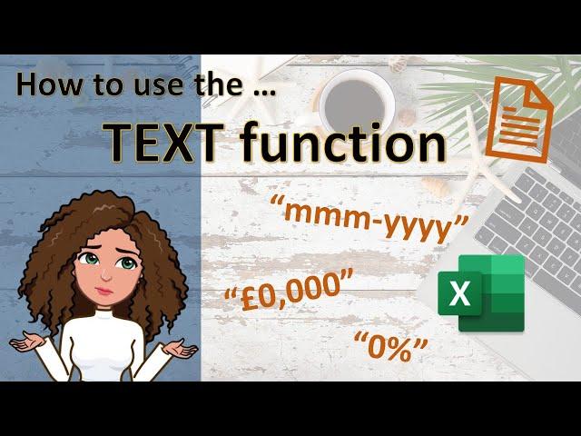 Excel for beginners: TEXT function and how you use it