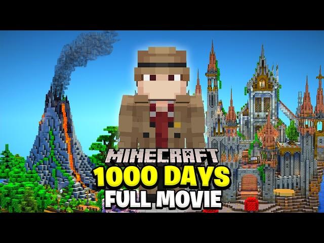 I Spent 1000 Days in Minecraft Survival [FULL MOVIE]