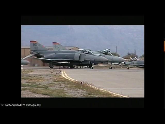 PhanCon 2004 Holloman AFB F-4F Phantoms and QF-4E/G Phantoms