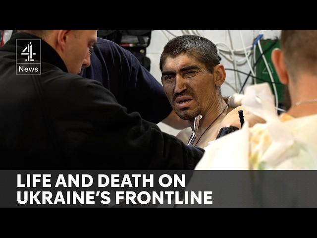 48 hours with Ukraine's frontline medics