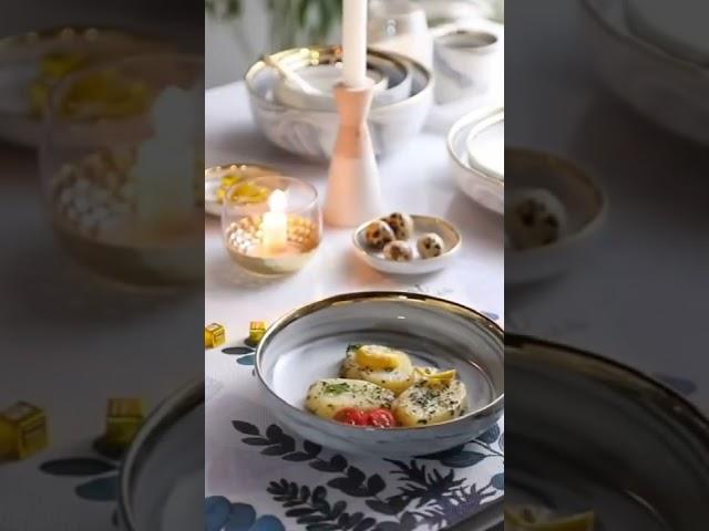 idaman bgt gasih punya set alat makan estetik ala ala hotel #shopee