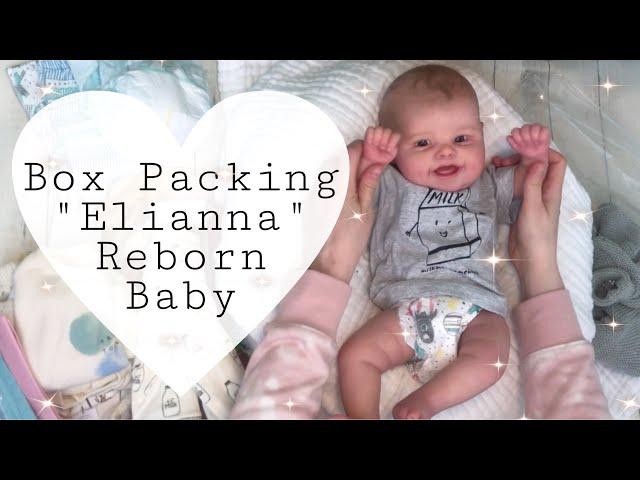 Box Packing Prototype Elianna Reborn Baby Boy Doll - Reborn, Sweet