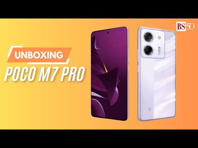 Poco M7 Pro: Unboxing and first look at affordable 5G smartphone