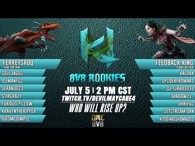 #DMC8v8 Killer Instinct Rookies Event $1,000 Prize Pot. #PlayKI