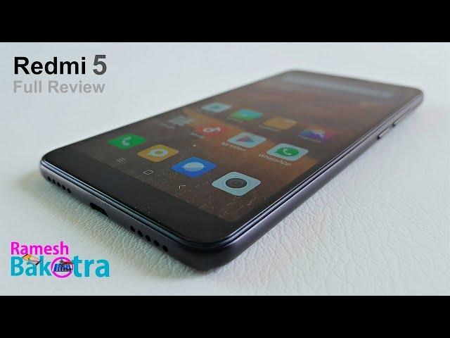 Redmi 5 Unboxing and Full Review