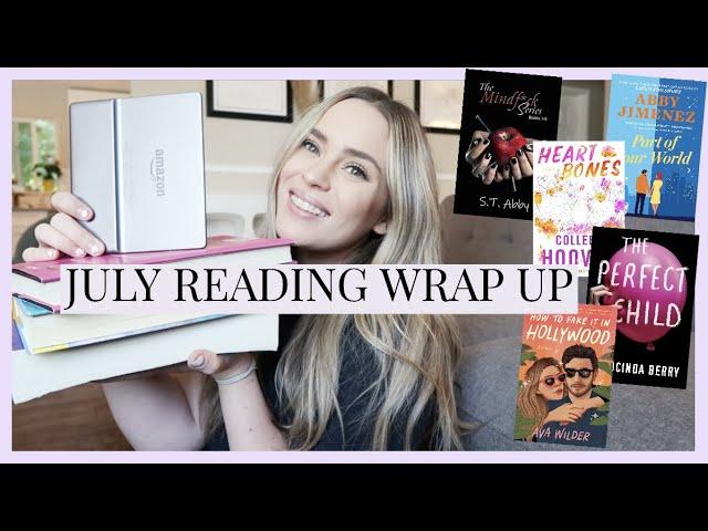 ALL THE BOOKS I READ IN JULY | a low key bad reading month *reading wrap up*