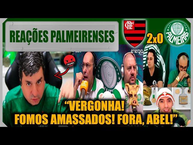 REAÇÕES PALMEIRENSES - FLAMENGO 2x0 PALMEIRAS - COPA DO BRASIL - VAMOS RIR DO PALMEIRAS!