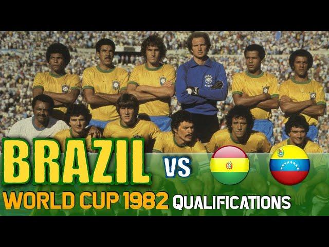 Brazil World Cup 1982 All Qualification Matches Highlights | Road to Spain