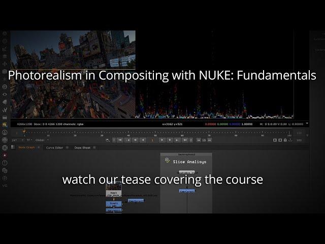 NUK312: Photorealism in Compositing with NUKE: Fundamentals