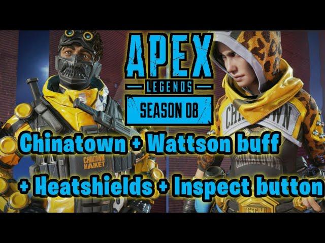 Apex Legends News | Chinatown skins + Wattson + Heatshields & Inspect button #6