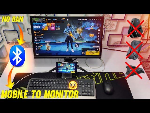 2023 New Tricks | No Mix Pro, No Flydigi | Mobile To Monitor Bluetooth Combo Setup | Panda Mouse Pro