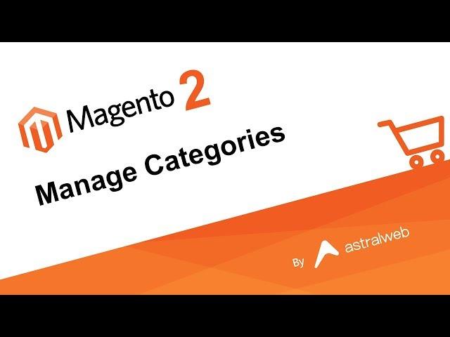 Magento 2 - Manage Categories