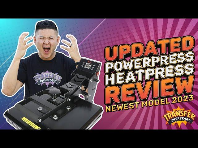 Unboxing the Updated PowerPress Heat Press - NEWEST MODEL 2023