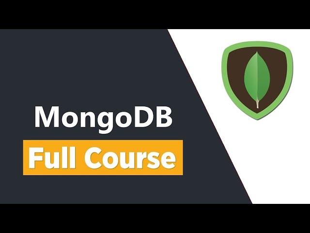 MongoDB Tutorial for Beginners - Full Course