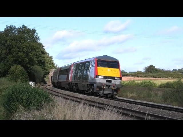 Transport for Wales Class 67 and MK4 Sets in Full Swing