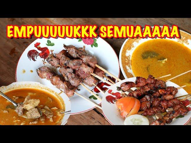 SATE KAMBING BU MARNI INI EMPUK PAKAI SUDAH 40AN TAHUN JUALANANYA, 4 JAM SOLD OUT