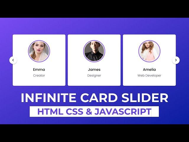 Create A Draggable Card Slider in HTML CSS & JavaScript