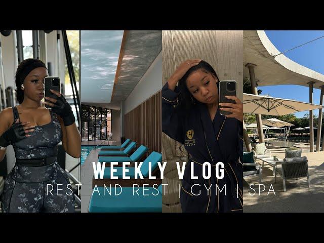 #weeklyvlog | Rest and Reset | Solo Spa Date