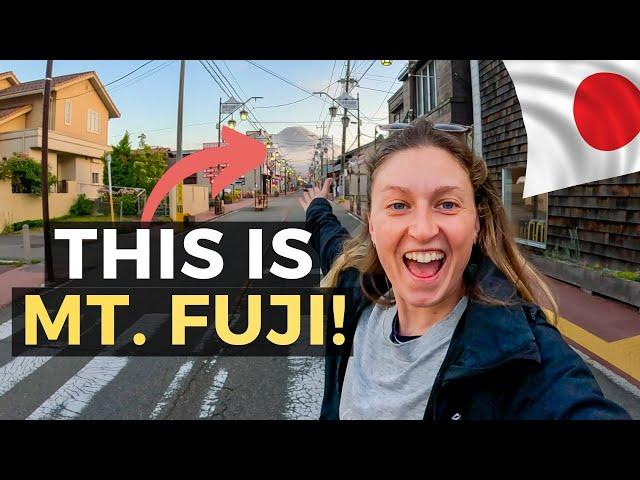 WORTH IT OR OVERRATED? | First Time Seeing Mount Fuji - Vanlife Japan 