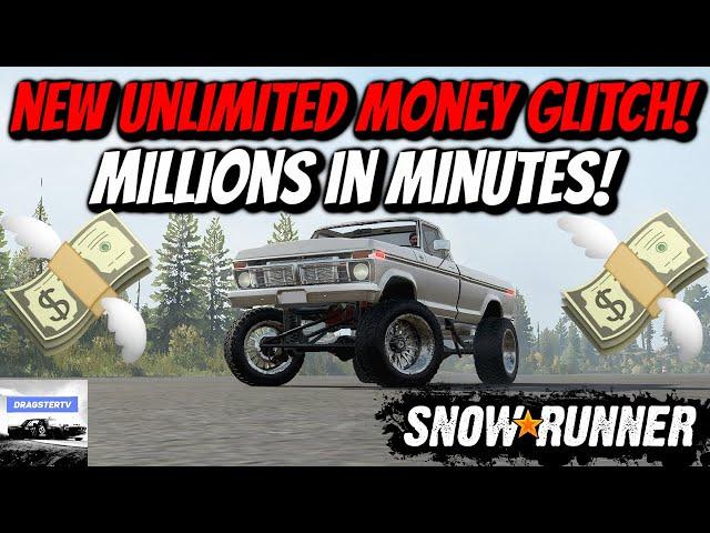 SnowRunner - NEW UNLIMITED MONEY GLITCH! (Millions In Minutes!)