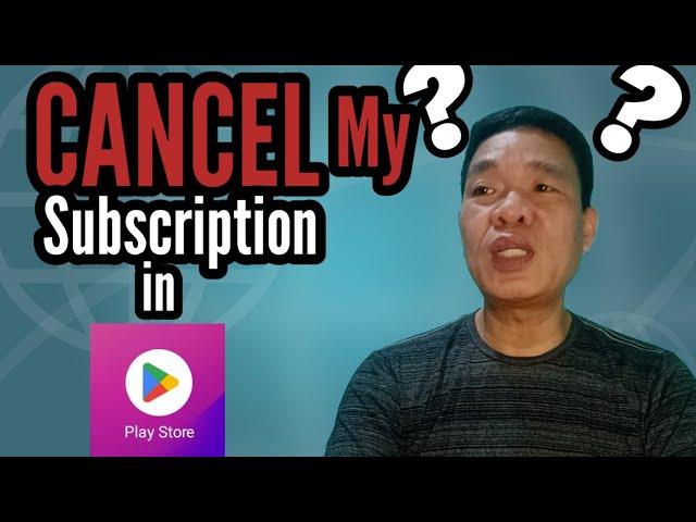 Paano Mag Cancel ng Auto Payment Subscription sa Google Play Store [Android Phone]