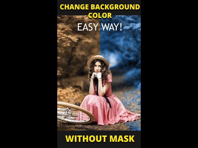 Change Green Background Color Without Mask| Easy Way! Photoshop Tutorial Tips and Tricks