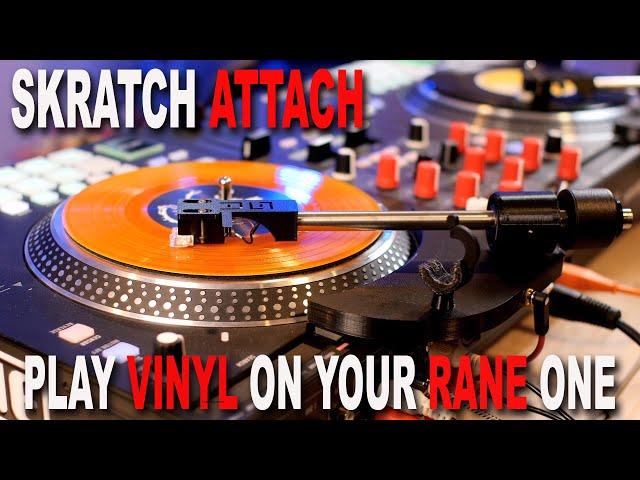 SKRATCH ATTACH - Play VINYL on Your Rane One Controller - First Look Interview & Demo