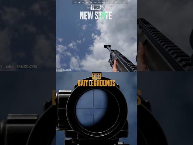 LYNX AMR - PUBG PC VS PUBG NEW STATE  #pubg #pubgnewstate #newstatemobile #pubgbattlegrounds