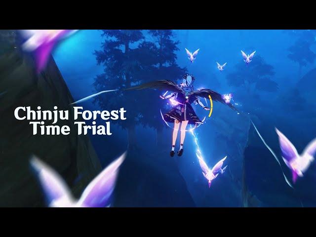 Chinju Forest Time Trial Puzzle Ayaka | Genshin Impact 2.0 Inazuma