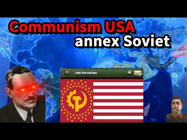 What if USA becomes Communist? [Hoi4]