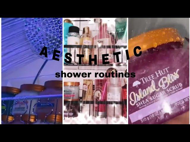 Aesthetic tik tok shower routines! - Tik Tok compilation