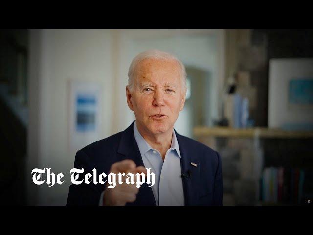 President Joe Biden launches campaign to run for second term