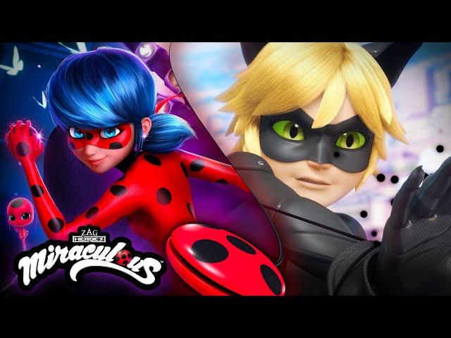 1 HOUR MIRACULOUS |  LADYBUG & CAT NOIR  | Season 5 - Compilation 