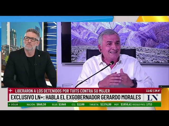 Gerardo Morales rompió el silencio: "Le han causado mucho daño a mi hija y a mi mujer"