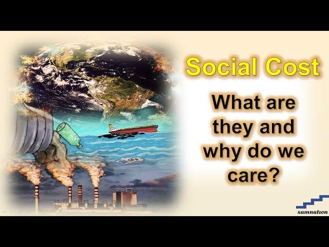 Social Cost: What are they and why do we care? Xamnation