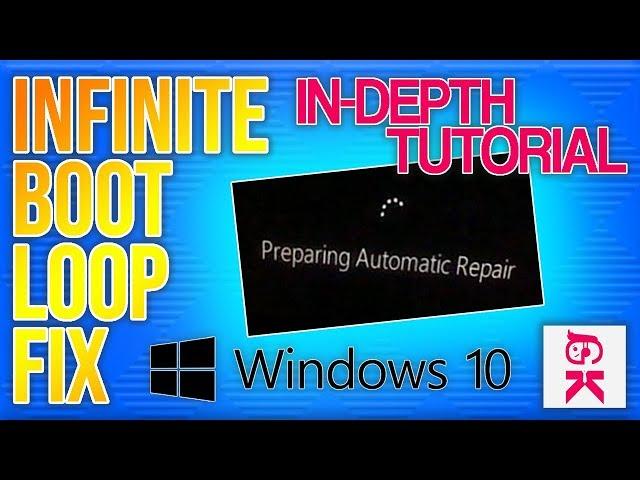 [Windows 10] How To Fix An Infinite Boot Loop (Preparing Automatic Repair) *NO SOFTWARE REQUIRED*