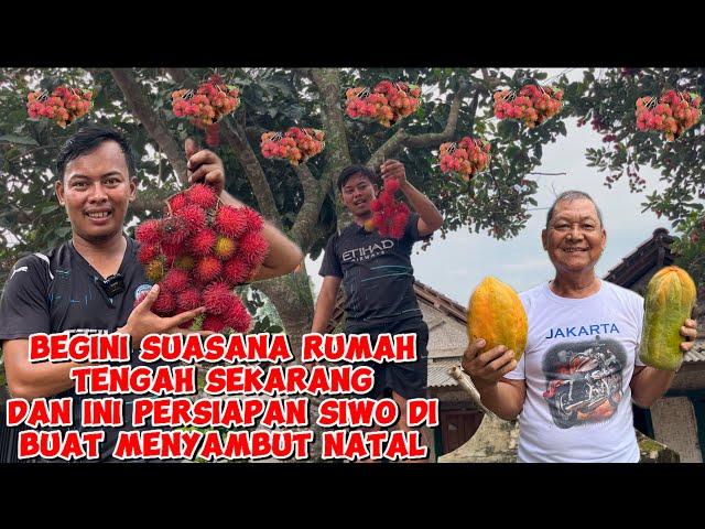 BEGINI KONDISI RUMAH TENGAH SEKARANG DAN INI PERSIAPAN SIWO BUAT NYAMBUT NATAL‼️