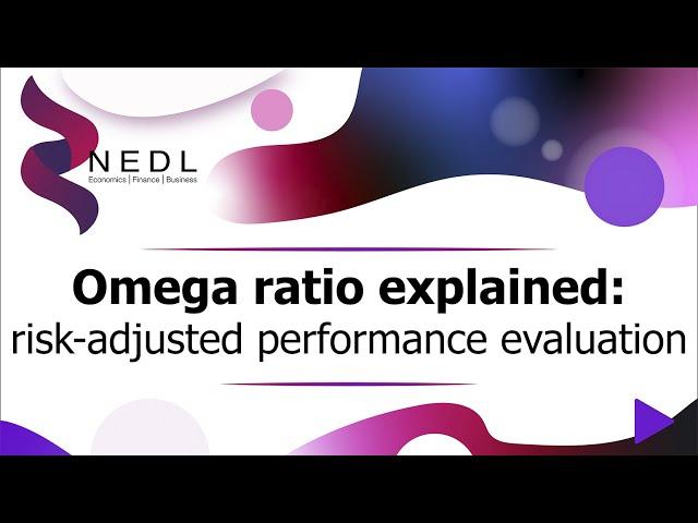 Omega ratio explained: risk-adjusted performance evaluation (Excel)