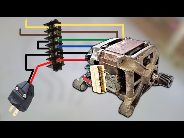 Washing Machine Motor Connections For Your Easy Projects