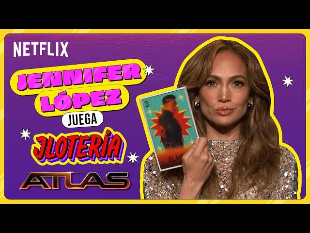 Jennifer Lopez juega Jlotería | Atlas | Netflix