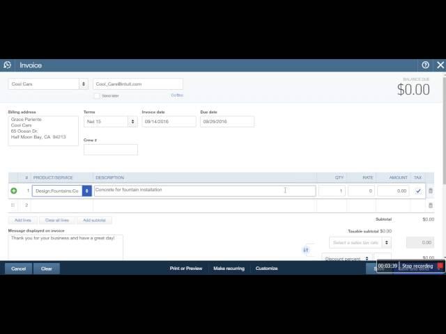 QuickBooks Online Accounts Receivable Tutorial For Beginners (Free Training)