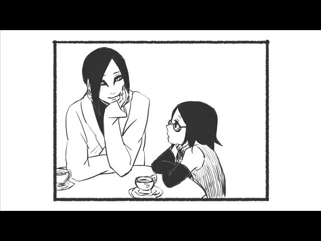 "Sarada Uchiha meets Orochimaru!" NARUTO Comic Dub